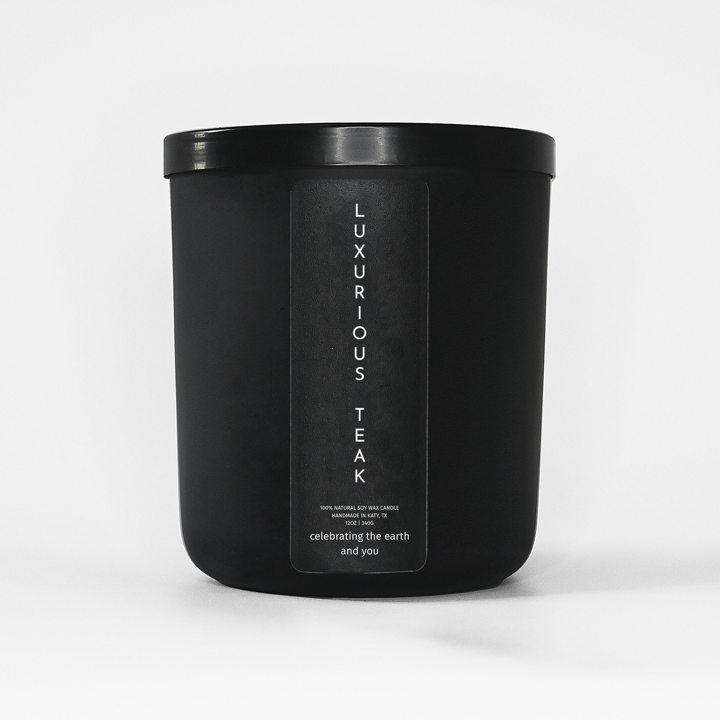 Luxurious Teak Soy Candle | 100% Soy Wax, Strong Scent