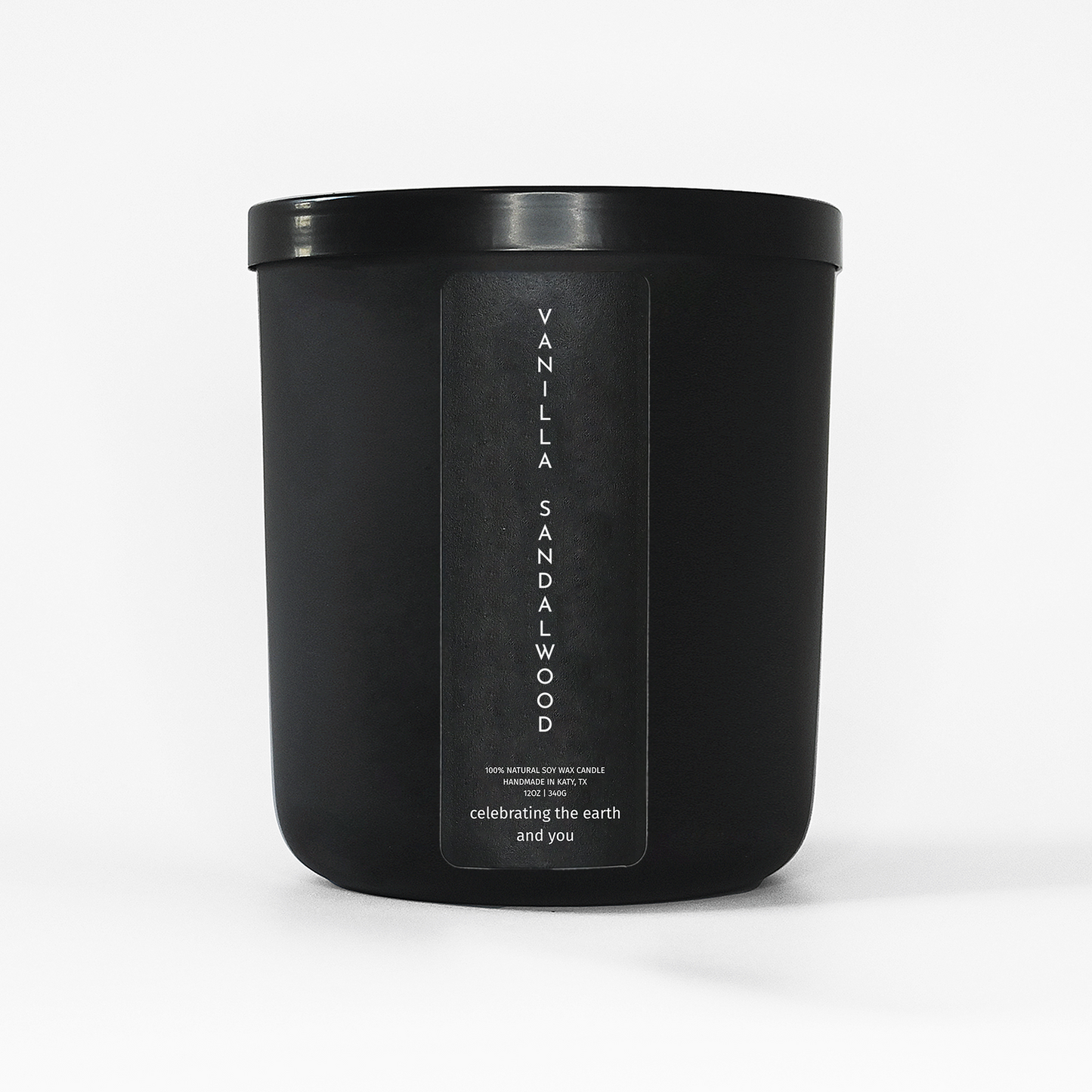 Vanilla Sandalwood Soy Candle | 100% Soy Wax, Strong Scent