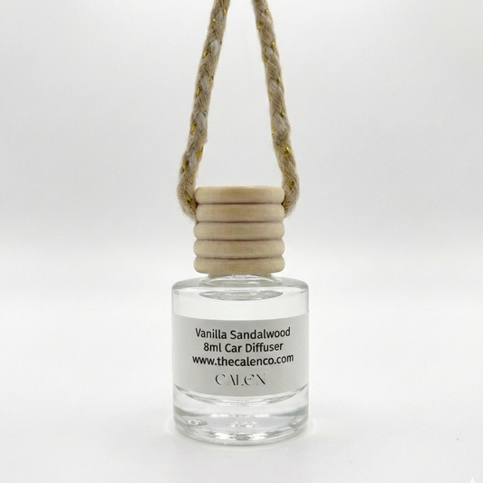 Vanilla Sandalwood Non-Toxic Car Diffusers